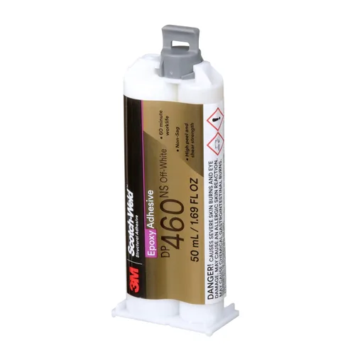 Miniatura 3 de 3M adhesivo epoxi Scotch-Weld DP460, blanco, 1.25 onzas líquidas (paquete de 1)