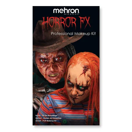 Miniatura 13 de Mehron - Kit de maquillaje premium de personaje (gorra calva)