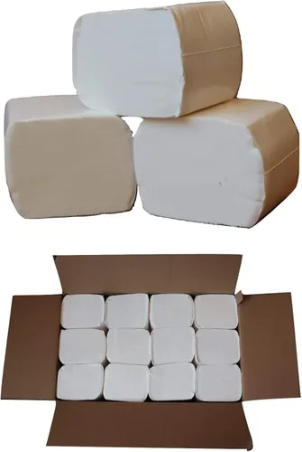 Papel higiénico de baño entrelazado - Papel higiénico (tejido de shabbos) Papel higiénico a granel - 24 paquetesEstuche (NOTA: Estos no son rollos,