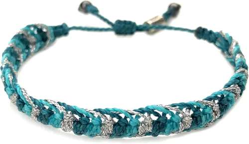Rumi Sumaq Pulseras de Orgullo y Bandera del País con Atadura de Tirón — Pulseras Macramé Trenzadas a Mano, Nudo de Pescado y Trenzadas Ajustables