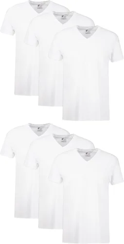 Miniatura 8 de Hanes Paquete de camiseta interior para hombre, camiseta de algodón con cuello en V, camisetas que absorben la humedad para hombres, paquete de 12
