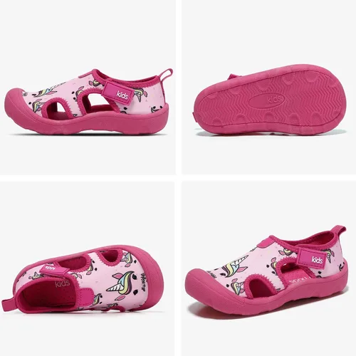 Miniatura 8 de Zapatos de agua para niños y niñas, de secado rápido, con puntera ancha, bonitos zapatos para la playa y la piscina (niños pequeños)