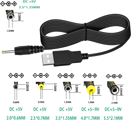 Miniatura 2 de Cargador de puerto USB PC Cable de plomo Fuente de alimentación compatible con Chuwi pad Mini V88