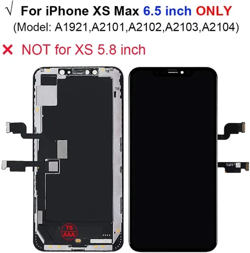 Miniatura 2 de Para iPhone Xs Max Reemplazo de pantalla LCD de 6.5 pulgadas Pantalla táctil Digitalizador Kit de reparación Asamblea con herramientas de reparación