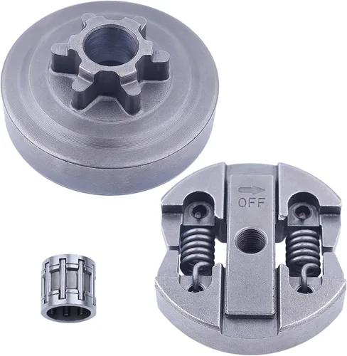 Miniatura 5 de Kit de tambor de embrague de 3/8 "6T, para chino 2500 25cc para pieza de motosierra
