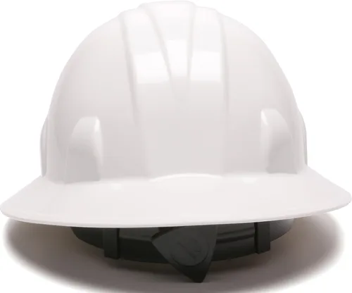 Miniatura 4 de Pyramex Safety SL Series Full Brim Hard Hat 4-Point Ratchet Suspension Blanco