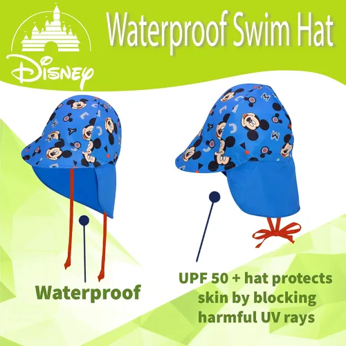 Miniatura 2 de Disney Sombrero de natación para niños pequeños sombrero de sol para niños sombrero de verano con favoritos sombrero de sol para bebé