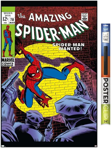 Miniatura 15 de Marvel Comics Amazing Spider-Man #70 - Póster de pared, 22.4 pulgadas de largo x 14.7 pulgadas de ancho, versión premium sin marco