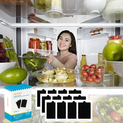 Miniatura 7 de SEISSO Filtro de aire de repuesto para refrigerador compatible con Frigidaire PAULTRA Pure Air Ultra 242047801, 242047804, 241754002, 241791601