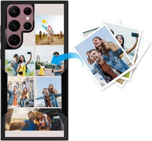 Miniatura 85 de Funda protectora personalizada para Samsung Galaxy S22 Ultra 5G (versión 2022), funda protectora de doble capa resistente con múltiples fotos, a