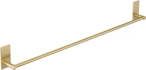 Miniatura 21 de KES Toallero de baño autoadhesivo de 24 pulgadas, no requiere taladro, para colgar toallas de baño, soporte para toallas de baño, acero inoxidable