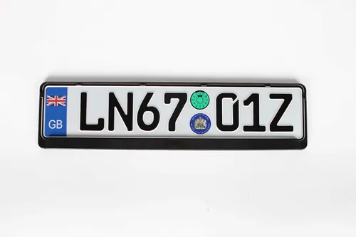 Miniatura 6 de Placa de matrícula europea personalizada de Gran Bretaña