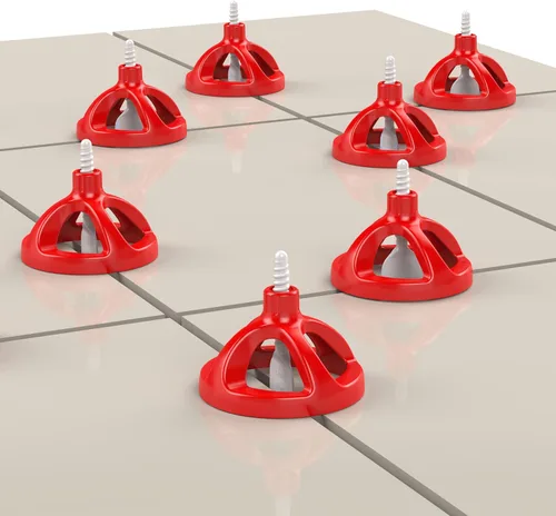 Miniatura 3 de Rubi Cyclone Lippage Control Level System Caps (100 piezas)