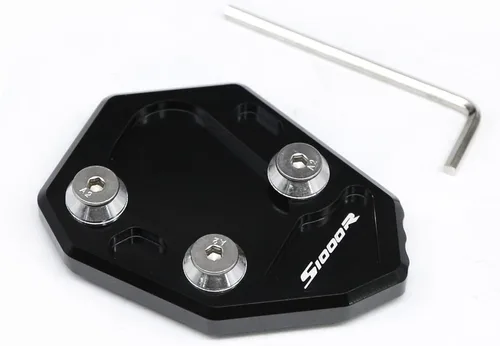 Miniatura 8 de Soporte lateral de soporte CNC para placa de extensión de pie para YZF R1 2001-2007 motocicleta