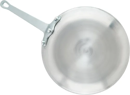 Miniatura 5 de Winco Sartén/sartén de aluminio de grado comercial, acabado satinado, 8 pulgadas
