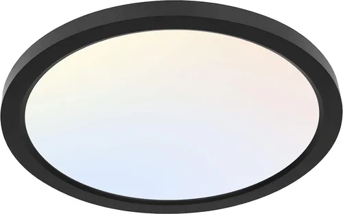 Miniatura 9 de hykolity – Luz LED redonda plana de 9 pulgadas con temperatura de color seleccionable (CCT), 18W, 1800 lúmenes, 3000K/4000K/5000K, luz de techo