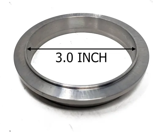 Miniatura 5 de tubo de bajada, pinza de banda, de acero inoxidable CNC, de 3 pulgadas