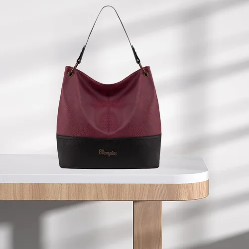 Miniatura 2 de Wrangler Hobo - Bolsos de cuero vegano con asa superior para mujer