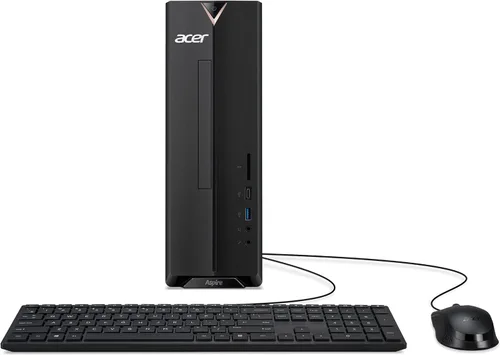 Miniatura 13 de Acer Aspire TC-895-UA91 - Procesador de 4 núcleos Intel Core i3-10100 de 10ª generación, DDR4 de 8 GB a 2666 MHz, SSD NVMe M.2 de 512 GB, DVD 8X
