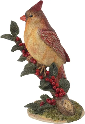Miniatura 9 de Braxio Figuras de pájaro para decoración del hogar, decoración de resina de pájaro azul para estante mesa escritorio, acento decorativo moderno