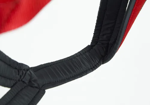 Miniatura 4 de Neewa Arnés X-Back Racing – Grande, rojo Equipo duradero para esquiar en trineo para perros Ajuste cómodo ajustable Cuello 17 pulgadas, pecho
