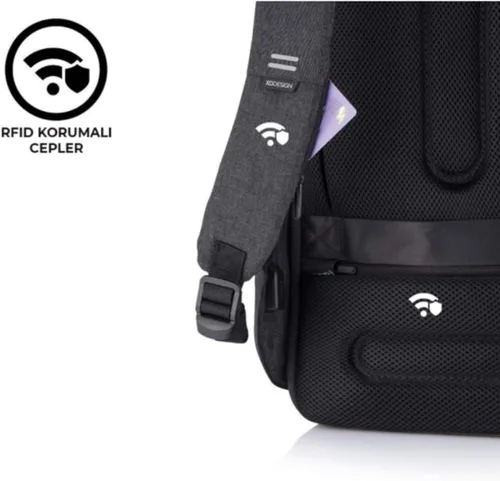 Miniatura 4 de XDDesign BOBBY HERO - Mochila antirrobo para computadora portátil, mochila de viaje aprobada para hombres y mujeres, Negro -, X-Grande, Mochila