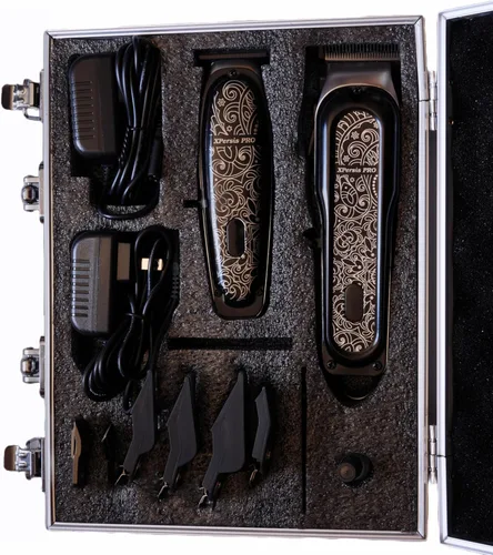 Miniatura 3 de PRO - Cortadora de pelo inalámbrica silenciosa y de baja vibración + recortadora de pelo para hombres y barberos + afeitadora con cuchillas