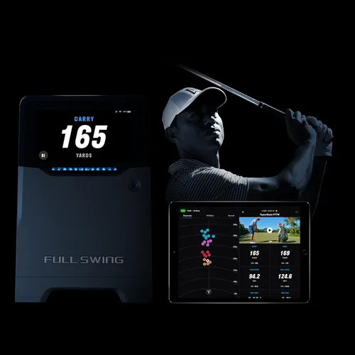 Miniatura 2 de Kit de lanzamiento de golf Full Swing Analizador portátil de datos de swing para interior/exterior 16 métricas de club y bola Cámara 4K
