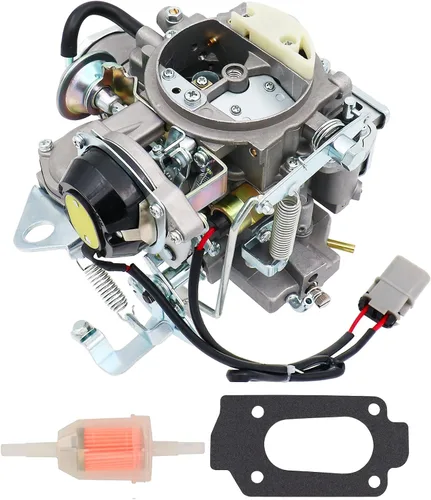 Carburador para motor Nissan Pickup 720 2.4L Z24 para Nissan Bluebird Caravan Datsun Atras Truck Vanette Panel Van 1983-1986, Reemplazo