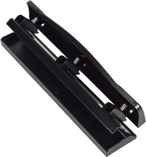 Miniatura 4 de Amazon Basics - Perforadora de 3 agujeros, capacidad para 10 hojas, color negro
