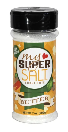 Miniatura 7 de My SUPER Savory SALT - Condimento bajo en sodio y bajo en potasio - Levadura nutricional y hierbas - Sabor limpio y deseable para palomitas de maíz