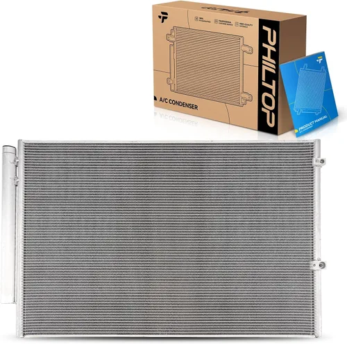Miniatura 48 de PHILTOP Condensador de aire acondicionado para Ford Explorer 2002-2005, Mercury Mountaineer 2002-2005, Reemplazar # 3056, 1L2Z17912AA, 6L2Z19712AA