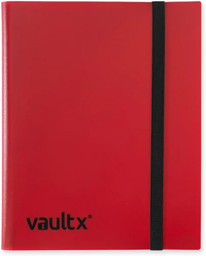Miniatura 13 de Vault X Carpeta estándar de 9 bolsillos, con capacidad para 360 tarjetas intercambiables en 20 páginas de carga lateral (morado)
