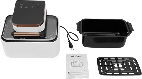 Miniatura 3 de Freidora de aire de 12.68 cuartos de galón, freidora de aire compacta para el hogar con tecnología rápida de aire crujiente de 400 °F, freidora