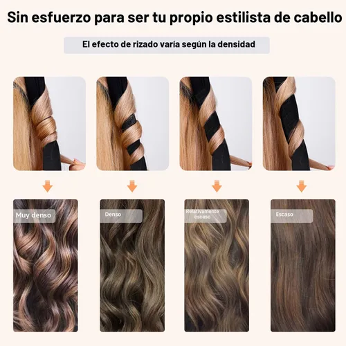 Miniatura 5 de CORATED Diadema de varilla de rizado sin calor, rulos de cinta de seda sin calor para rizos de noche, kit de peinado con pinzas para el pelo y Rosa