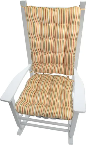 Miniatura 21 de Barnett Home Decor Cojines de microgamuza para mecedora, relleno de espuma de látex, cojín para el respaldo y el respaldo, gamuza vegana