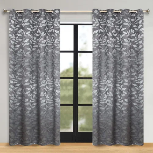 Miniatura 36 de SUPERIOR Cortinas Opacas, Oscurecimiento de Habitación Acento de Ventana para Dormitorio, Bloqueo del Sol, Térmicas, Cortinas Bohemias Modernas, Gris