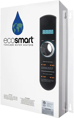 Miniatura 9 de EcoSmart ECO 18 - Calentador de agua eléctrico sin tanque, 18 KW a 240 voltios, con tecnología patentada de modulación automodulante, 17 x 14 x 3.5