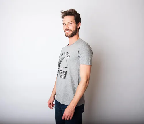 Miniatura 9 de Camisa divertida para hombre de fitness Taco con diseño humorístico sarcástico de gimnasio