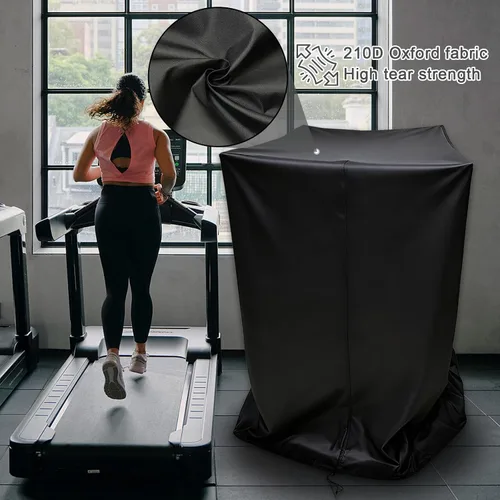 Miniatura 4 de Funda plegable para caminadora – Funda protectora para máquina de correr 210D, organizador resistente, accesorios de fitness para el hogar