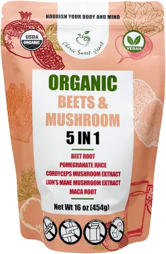 Miniatura 4 de Cherie Sweet Heart USDA - Jugo de granada orgánico en polvo, 8 onzas, polvo de fruta natural, sin azúcar ni aditivos, gran sabor para bebidas
