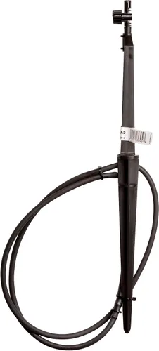 Rain Bird MSSTKTF1S - Micropulverización de riego por goteo en altura ajustable con estacas con tubo de 1/4 pulgadas y acoplador de púas, patrón de