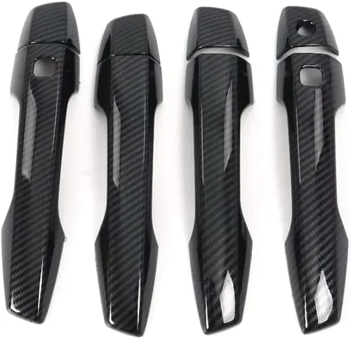 Miniatura 6 de Accesorios de automóvil aptos para Mitsubishi New Outlander 2022 2023 Cubierta de manija de puerta exterior con orificios de entrada inteligentes