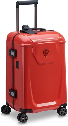 Miniatura 2 de DELSEY Paris Peugeot Voyages - Maleta rígida con ruedas giratorias, Rojo brillante, Peugeot Equipaje rígido Voyages con ruedas giratorias