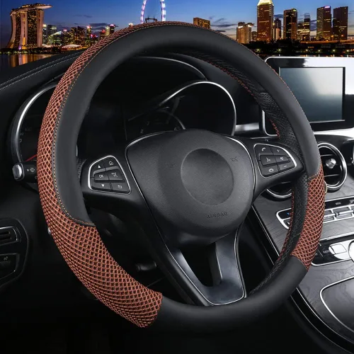 Miniatura 9 de Cxtiy Funda Universal para Volante de Automóvil Mullida de Felpa de Invierno para Volante (A-Negro)