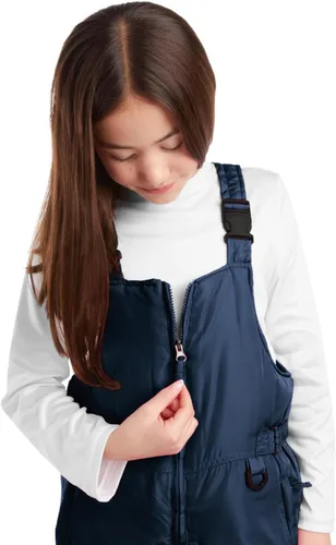 Miniatura 4 de Babero de nieve para niños Unisex para niños y niñas con aislamiento impermeable pantalones de nieve para esquísnowboard (2T-18)