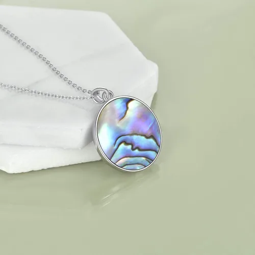 Miniatura 4 de Collar de plata de ley con dije de búho de árbol de la vida regalos de joyería para mujer