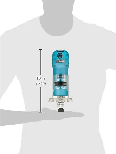 Miniatura 9 de Makita 3707FC Base Fija laminado Trimmer con luz LED
