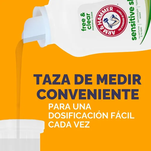 Miniatura 9 de ARM & HAMMER Detergente para ropa, detergente líquido Clean Burst, botella de 229.5 onzas líquidas