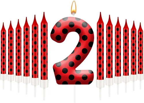 Miniatura 33 de 13 piezas de velas temáticas de coches de carreras para cumpleaños en negro y blanco con número de carrera 1 a cuadros, velas para tarta de coche